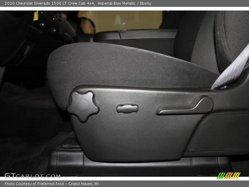 Imperial Blue Metallic / Ebony 2010 Chevrolet Silverado 1500 LT Crew Cab 4x4