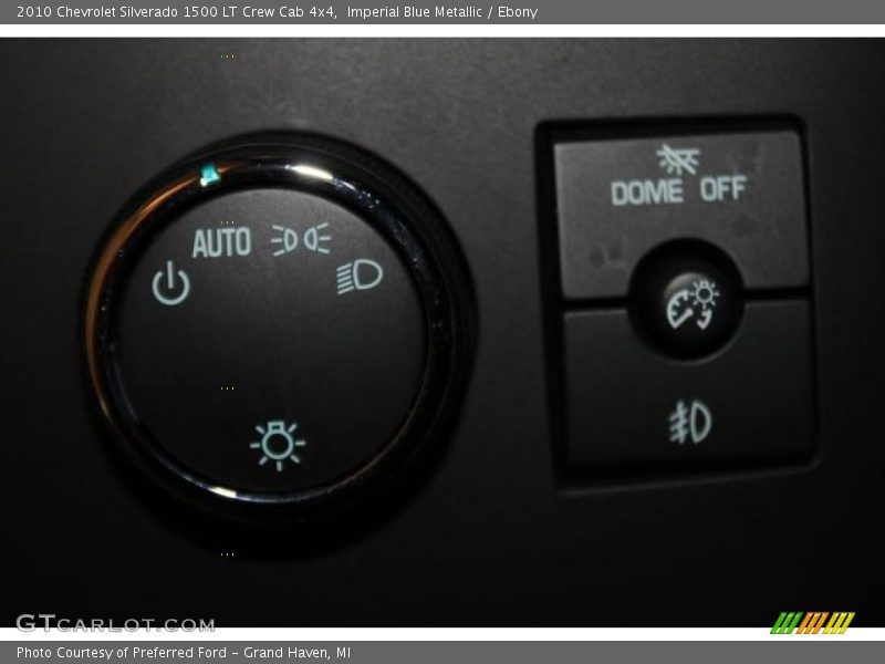 Imperial Blue Metallic / Ebony 2010 Chevrolet Silverado 1500 LT Crew Cab 4x4
