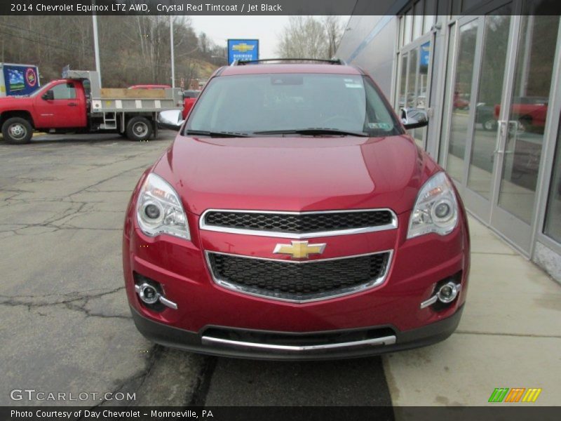 Crystal Red Tintcoat / Jet Black 2014 Chevrolet Equinox LTZ AWD
