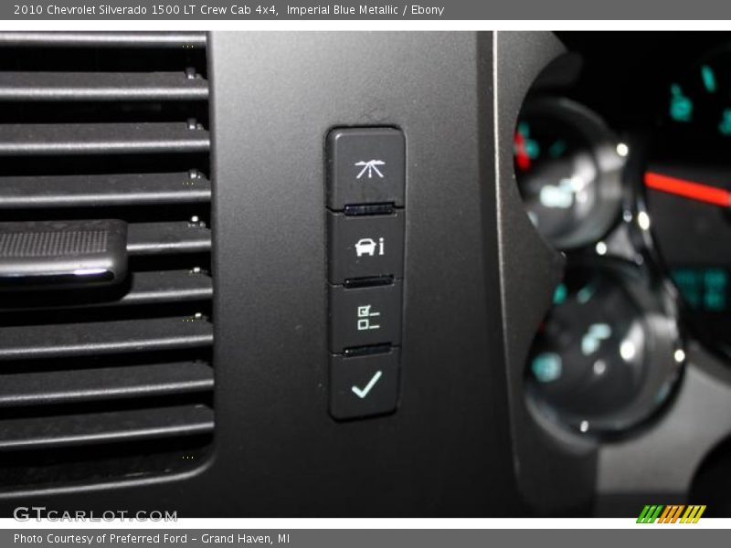 Imperial Blue Metallic / Ebony 2010 Chevrolet Silverado 1500 LT Crew Cab 4x4
