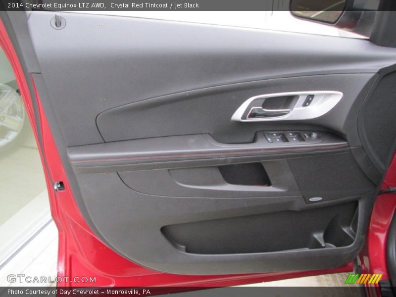 Crystal Red Tintcoat / Jet Black 2014 Chevrolet Equinox LTZ AWD