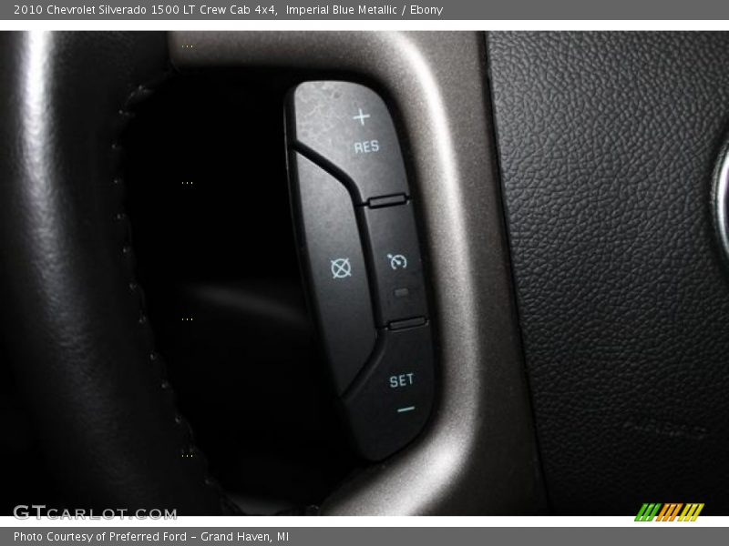Imperial Blue Metallic / Ebony 2010 Chevrolet Silverado 1500 LT Crew Cab 4x4
