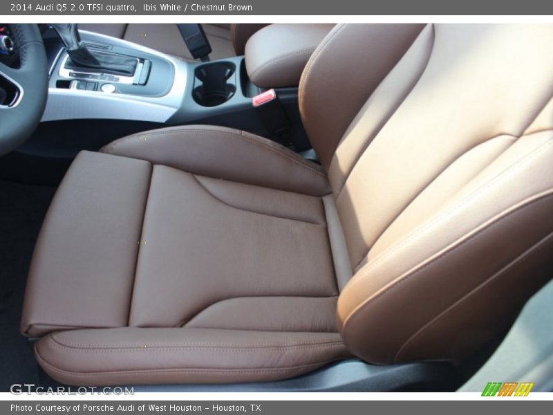 Ibis White / Chestnut Brown 2014 Audi Q5 2.0 TFSI quattro