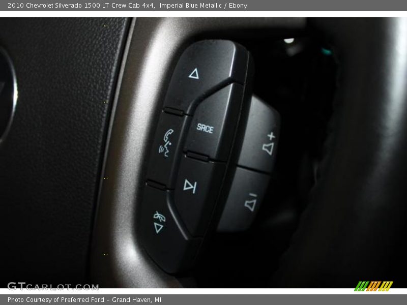 Imperial Blue Metallic / Ebony 2010 Chevrolet Silverado 1500 LT Crew Cab 4x4
