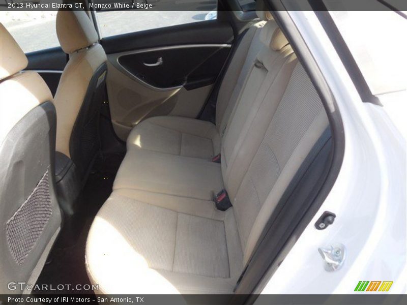 Monaco White / Beige 2013 Hyundai Elantra GT