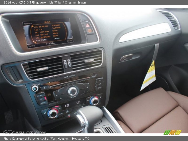 Ibis White / Chestnut Brown 2014 Audi Q5 2.0 TFSI quattro