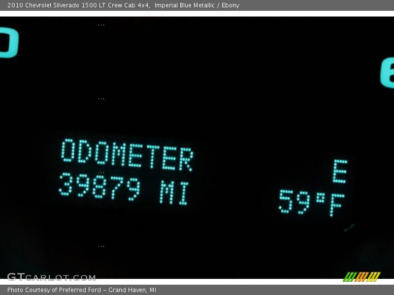 Imperial Blue Metallic / Ebony 2010 Chevrolet Silverado 1500 LT Crew Cab 4x4