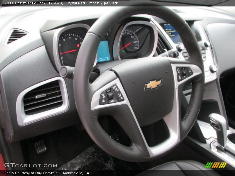 Crystal Red Tintcoat / Jet Black 2014 Chevrolet Equinox LTZ AWD