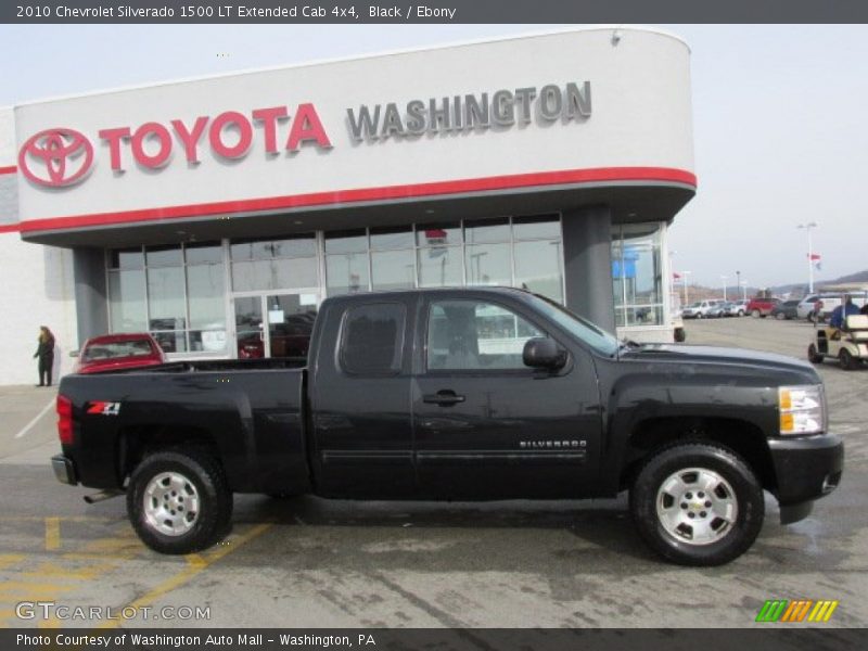 Black / Ebony 2010 Chevrolet Silverado 1500 LT Extended Cab 4x4