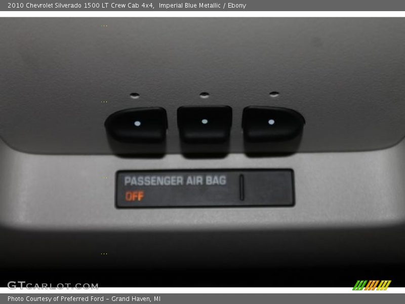 Imperial Blue Metallic / Ebony 2010 Chevrolet Silverado 1500 LT Crew Cab 4x4