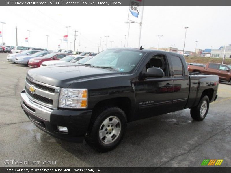 Black / Ebony 2010 Chevrolet Silverado 1500 LT Extended Cab 4x4