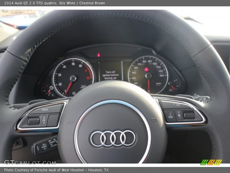 Ibis White / Chestnut Brown 2014 Audi Q5 2.0 TFSI quattro