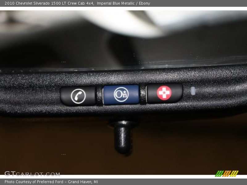 Imperial Blue Metallic / Ebony 2010 Chevrolet Silverado 1500 LT Crew Cab 4x4