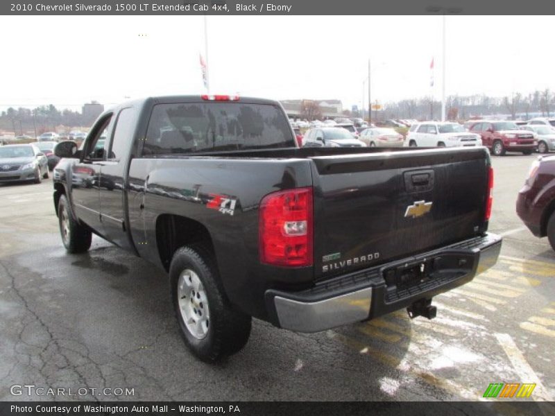 Black / Ebony 2010 Chevrolet Silverado 1500 LT Extended Cab 4x4