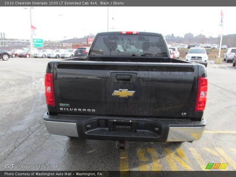 Black / Ebony 2010 Chevrolet Silverado 1500 LT Extended Cab 4x4