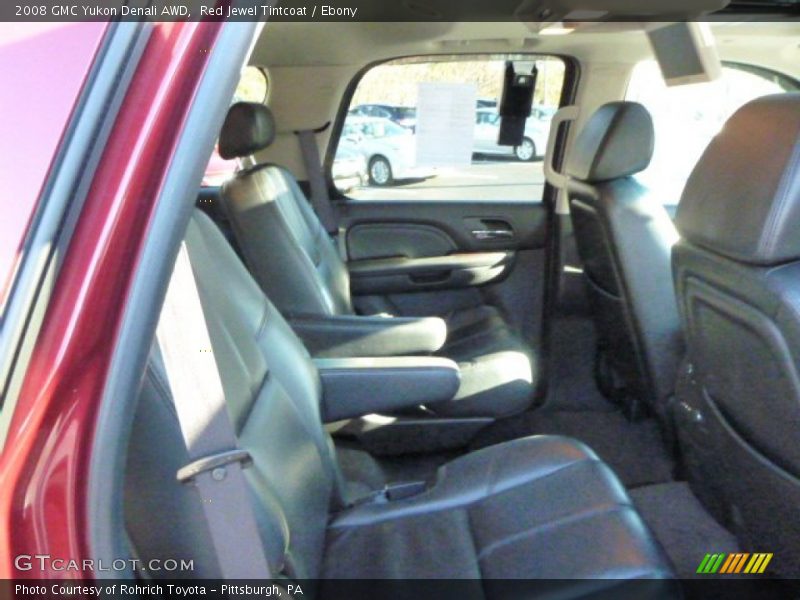 Red Jewel Tintcoat / Ebony 2008 GMC Yukon Denali AWD