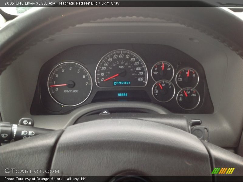 Magnetic Red Metallic / Light Gray 2005 GMC Envoy XL SLE 4x4
