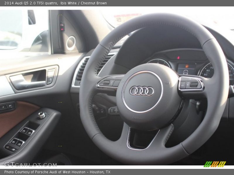 Ibis White / Chestnut Brown 2014 Audi Q5 2.0 TFSI quattro