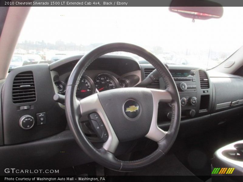 Black / Ebony 2010 Chevrolet Silverado 1500 LT Extended Cab 4x4
