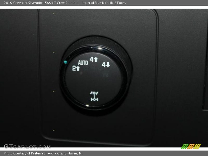 Imperial Blue Metallic / Ebony 2010 Chevrolet Silverado 1500 LT Crew Cab 4x4