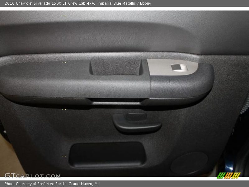 Imperial Blue Metallic / Ebony 2010 Chevrolet Silverado 1500 LT Crew Cab 4x4