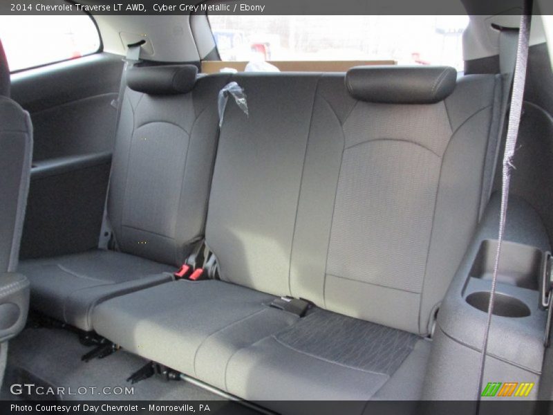 Cyber Grey Metallic / Ebony 2014 Chevrolet Traverse LT AWD