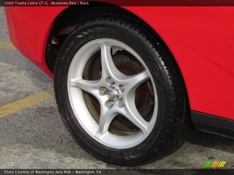 Absolutely Red / Black 2000 Toyota Celica GT-S