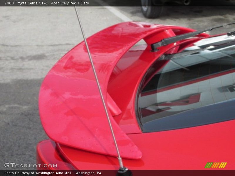 Absolutely Red / Black 2000 Toyota Celica GT-S