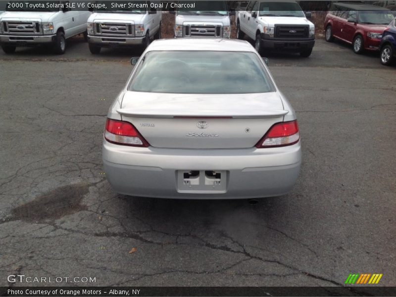 Silver Stream Opal / Charcoal 2000 Toyota Solara SLE V6 Coupe