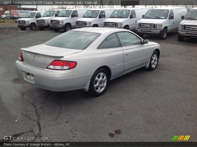 Silver Stream Opal / Charcoal 2000 Toyota Solara SLE V6 Coupe