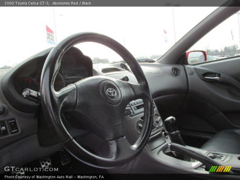 Absolutely Red / Black 2000 Toyota Celica GT-S