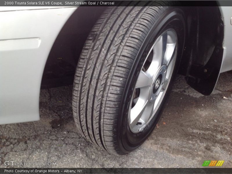 Silver Stream Opal / Charcoal 2000 Toyota Solara SLE V6 Coupe