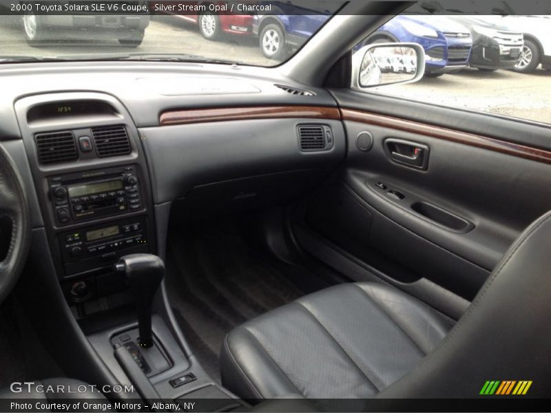 Silver Stream Opal / Charcoal 2000 Toyota Solara SLE V6 Coupe