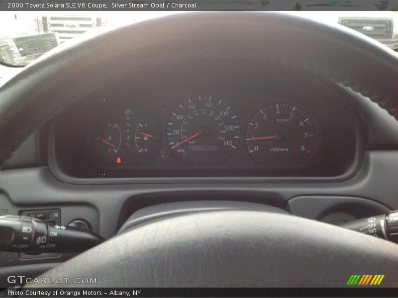 Silver Stream Opal / Charcoal 2000 Toyota Solara SLE V6 Coupe