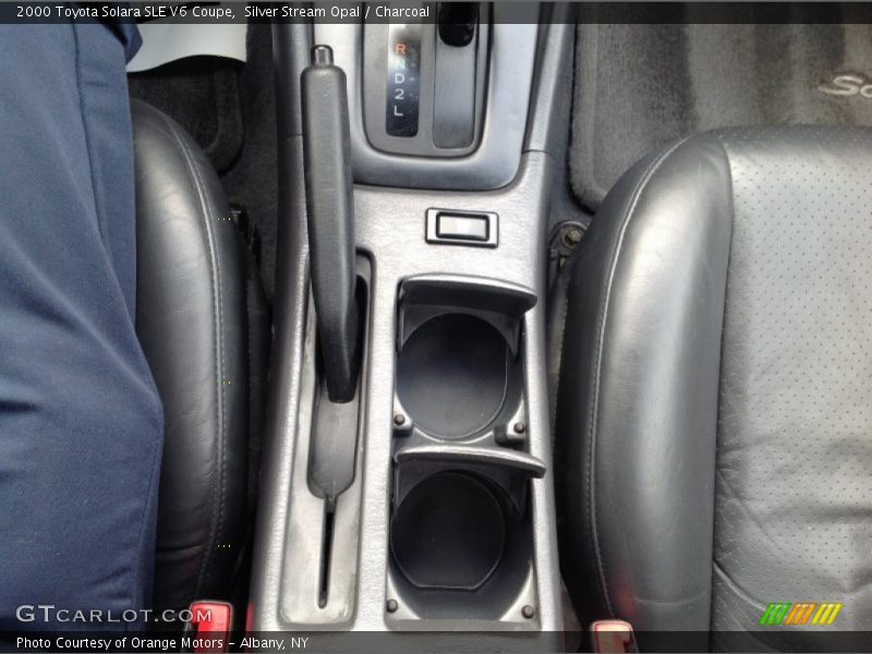 Silver Stream Opal / Charcoal 2000 Toyota Solara SLE V6 Coupe