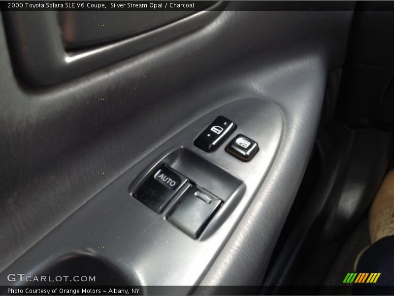 Silver Stream Opal / Charcoal 2000 Toyota Solara SLE V6 Coupe