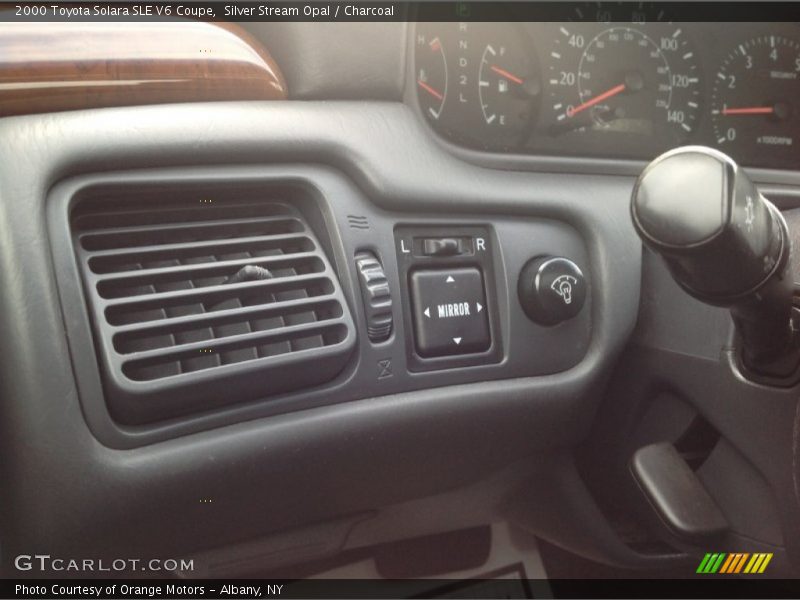 Silver Stream Opal / Charcoal 2000 Toyota Solara SLE V6 Coupe