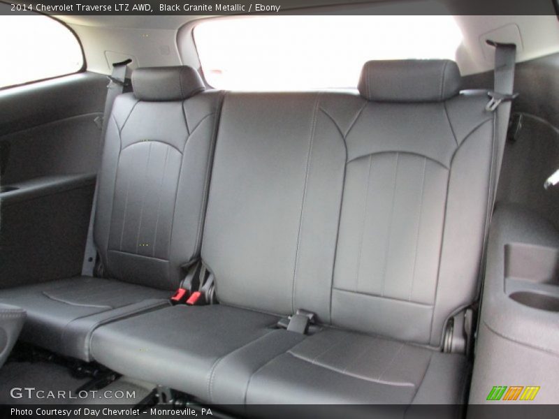 Black Granite Metallic / Ebony 2014 Chevrolet Traverse LTZ AWD