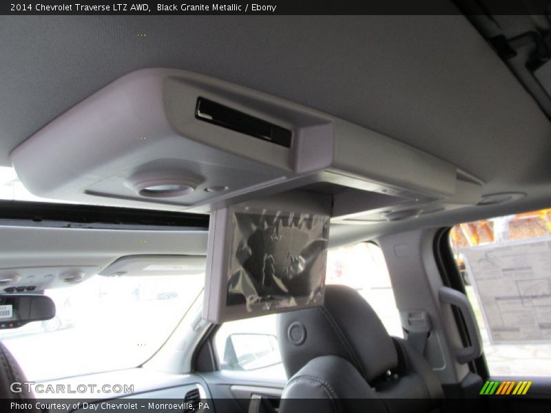 Black Granite Metallic / Ebony 2014 Chevrolet Traverse LTZ AWD