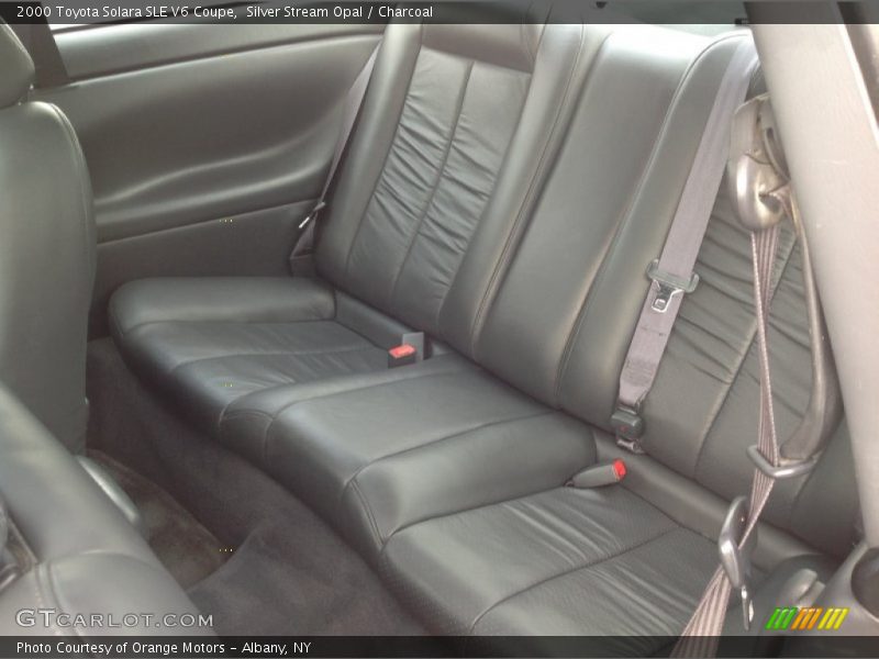 Silver Stream Opal / Charcoal 2000 Toyota Solara SLE V6 Coupe