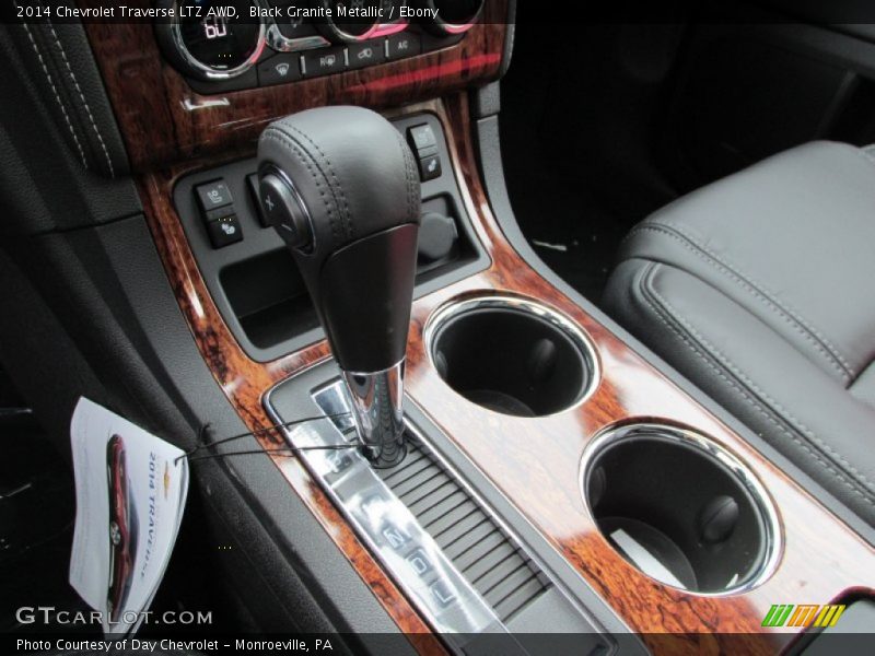 Black Granite Metallic / Ebony 2014 Chevrolet Traverse LTZ AWD