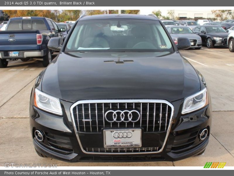 Brilliant Black / Black 2014 Audi Q5 3.0 TDI quattro