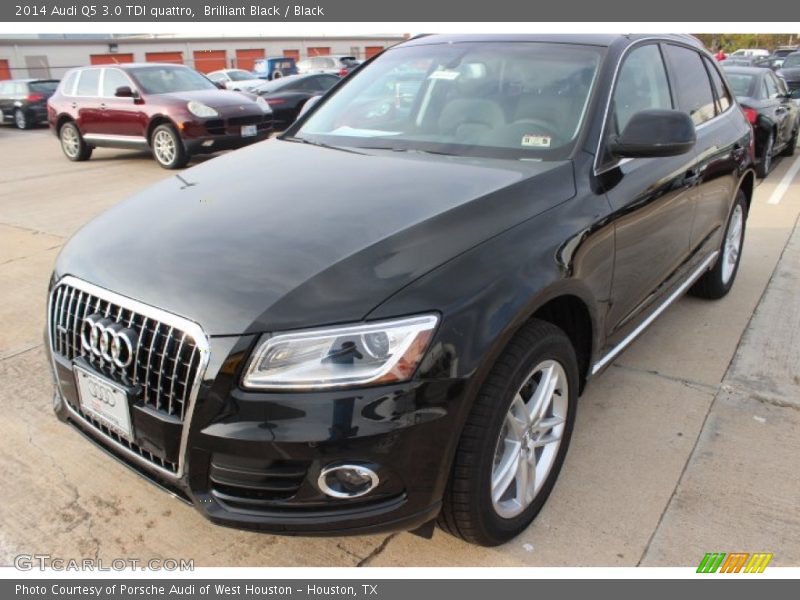 Brilliant Black / Black 2014 Audi Q5 3.0 TDI quattro