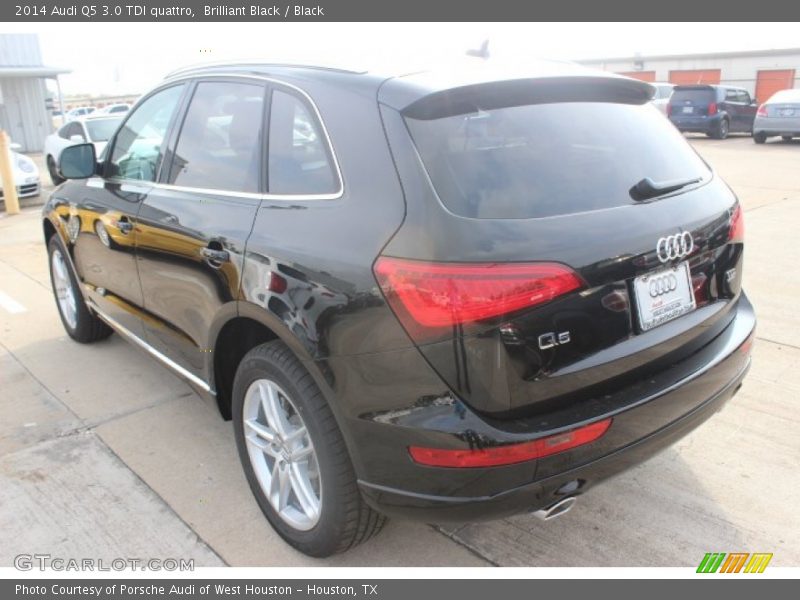 Brilliant Black / Black 2014 Audi Q5 3.0 TDI quattro