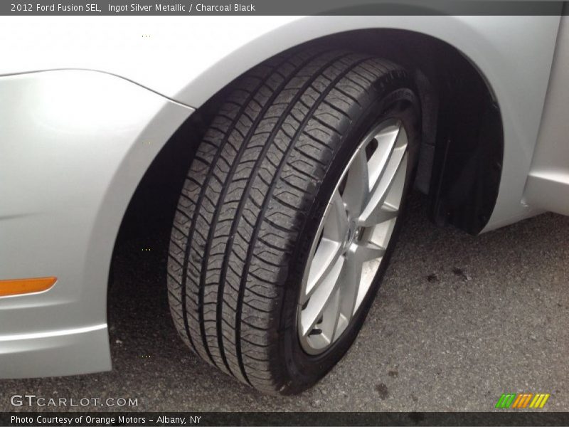 Ingot Silver Metallic / Charcoal Black 2012 Ford Fusion SEL