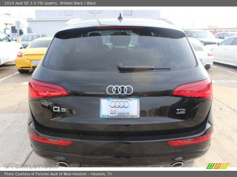 Brilliant Black / Black 2014 Audi Q5 3.0 TDI quattro