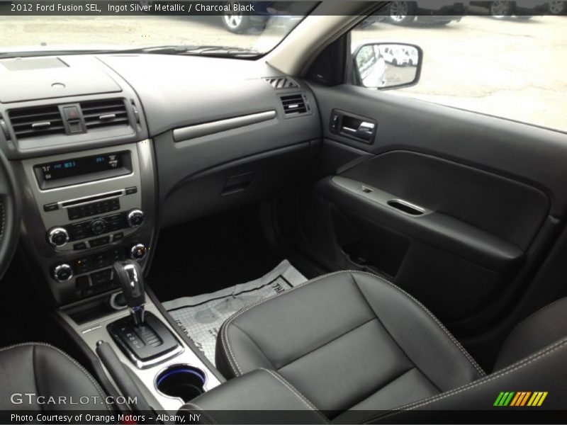 Ingot Silver Metallic / Charcoal Black 2012 Ford Fusion SEL
