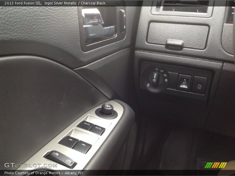 Ingot Silver Metallic / Charcoal Black 2012 Ford Fusion SEL
