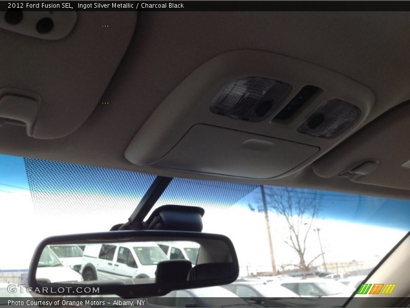Ingot Silver Metallic / Charcoal Black 2012 Ford Fusion SEL