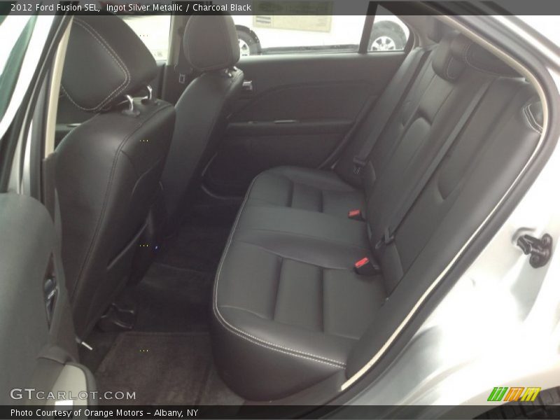 Ingot Silver Metallic / Charcoal Black 2012 Ford Fusion SEL